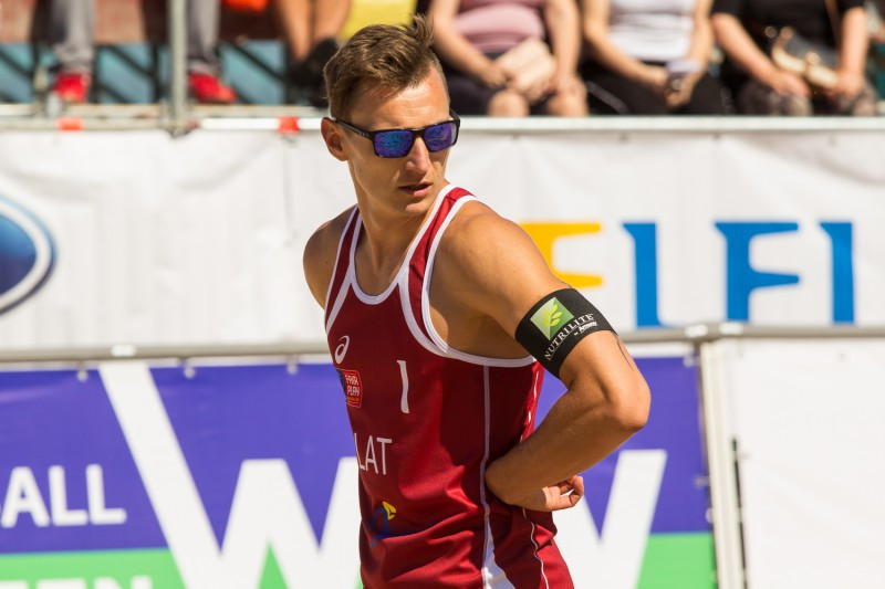 Pļaviņš un Regža Longbīčas "Grand Slam" sāks pret amerikāņiem