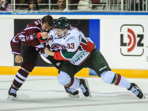 Sestito izkaujas, "Dinamo" ar 2:3 zaudē "Ak Bars"