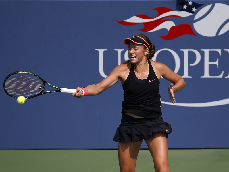 Ostapenko atspēlējas pret Beku un iekļūst "US Open" 2. kārtā