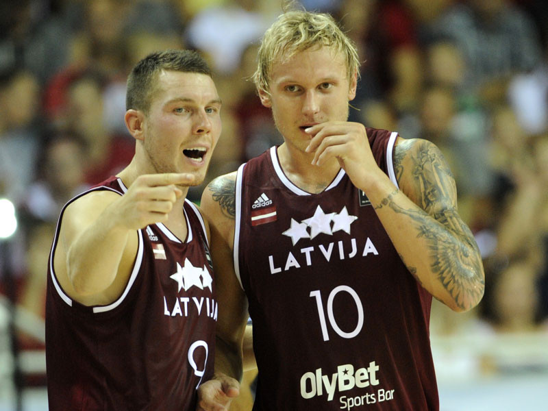 Latvijas basketbolistiem jāaptur ieskrējusies Čehija