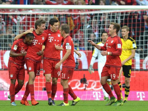 "Bayern" varenais uzbrukums satriec arī Dortmundi - 5:1