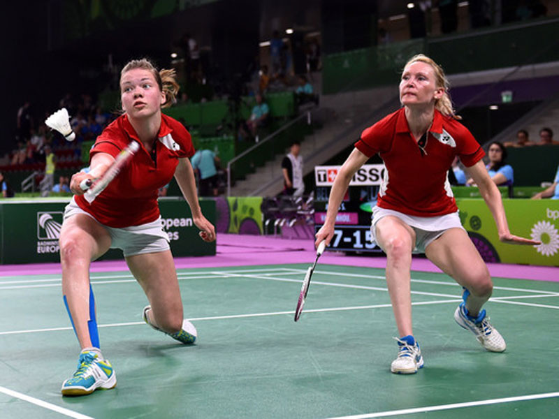 Eiropas čempionātā badmintonā no Latvijas trīs spēlētāji četrās kategorijās