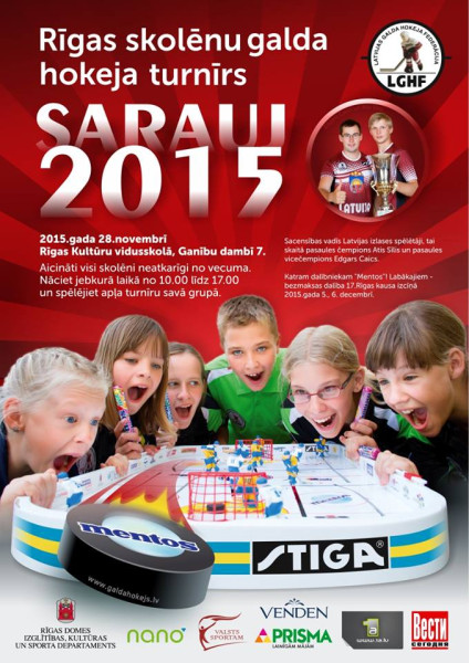 Līdz ar pirmo sniegu sākas arī galda hokeja viesulis