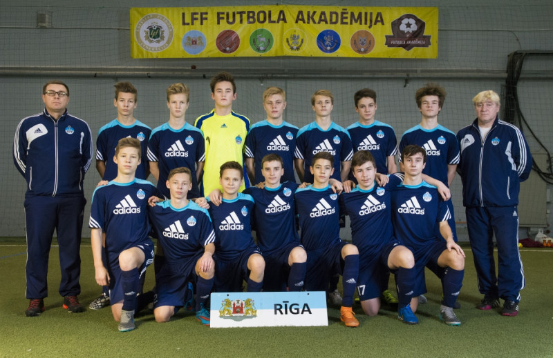 Rīgas pārstāvji uzvar sezonas pirmajā LFF Futbola akadēmijas reģionu izlašu turnīrā