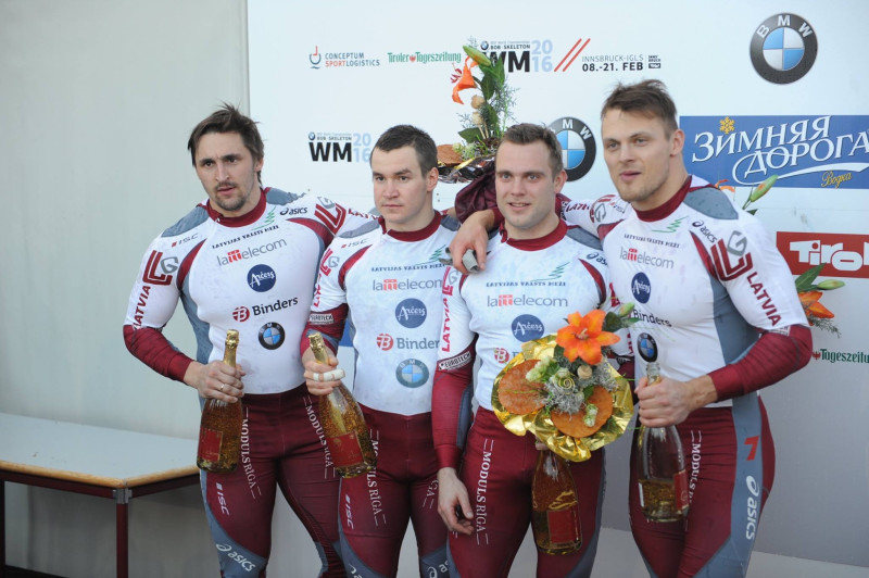 Melbārža ekipāža triumfē pasaules čempionātā