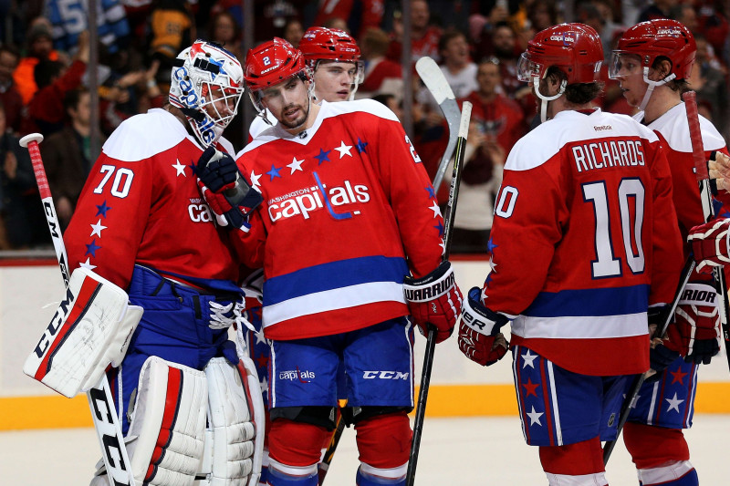 "Capitals" mājās 15. uzvara pēc kārtas, "Blackhawks" pārņem vadību konferencē