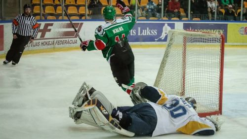 "Liepāja" izrauj uzvaru 41 sekundi līdz beigām, sērijā 1-1