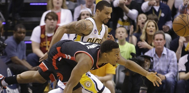 "Pacers" panāk 2-2 pret Toronto, Durentu izraida "Thunder" uzvarā