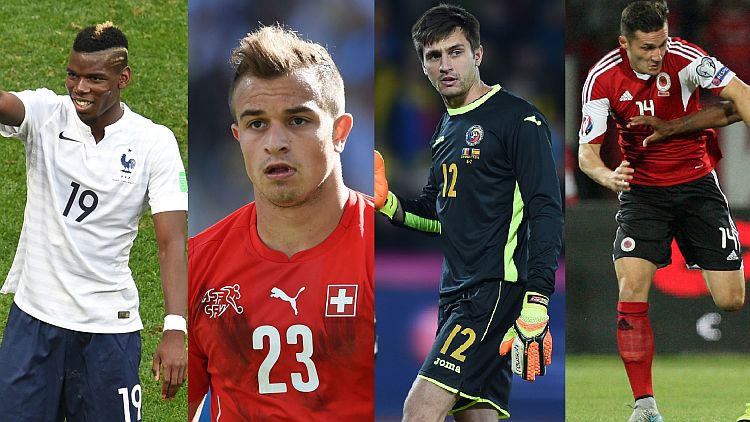 A grupa: Francija, Šveice, Rumānija un Albānija
