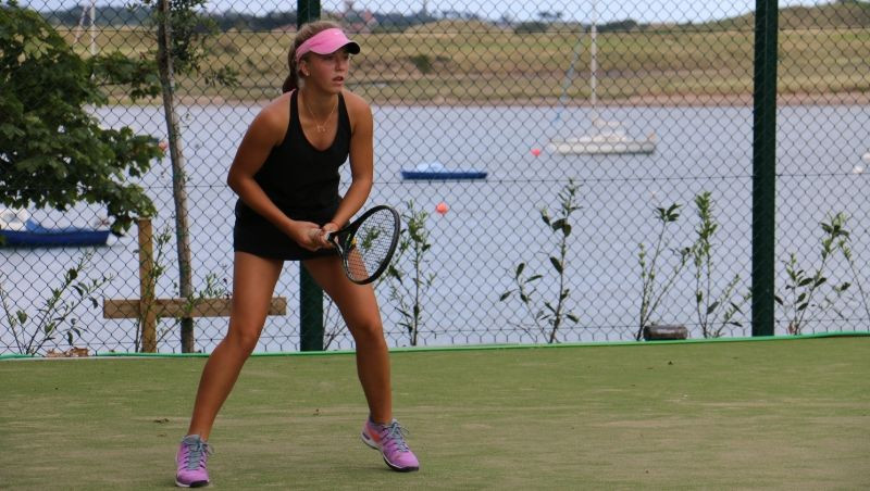 Marcinkeviča iekļūst 2. kārtā ITF sacensībās Francijā