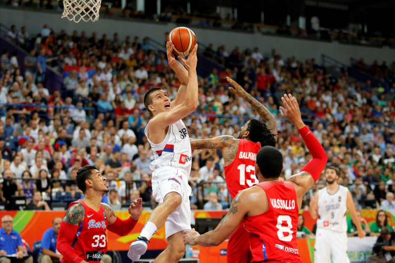 Raduļica un Birčevičs spēlē minimāli, Serbija uzvar Puertoriko