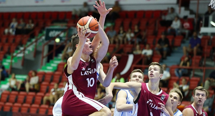 Latvijas U20 izlase izsēj 23 punktu pārsvaru uz zaudē Ukrainai