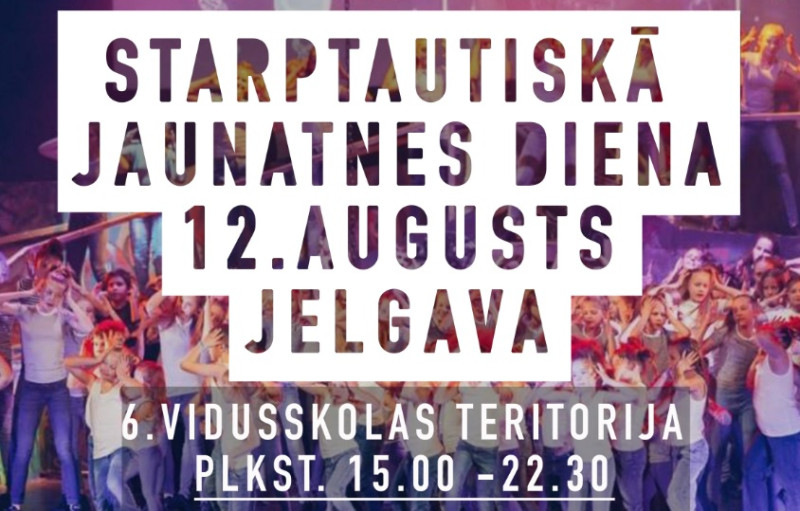Šo piektdien jaunieši satiekas un svin Jelgavā!