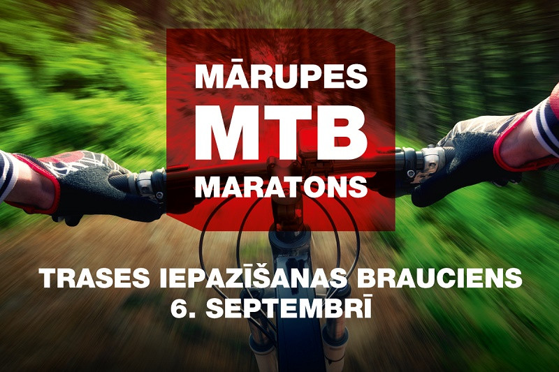 Mārupes MTB velomaratona dalībniekus aicina piedalīties trases iepazīšanas braucienā