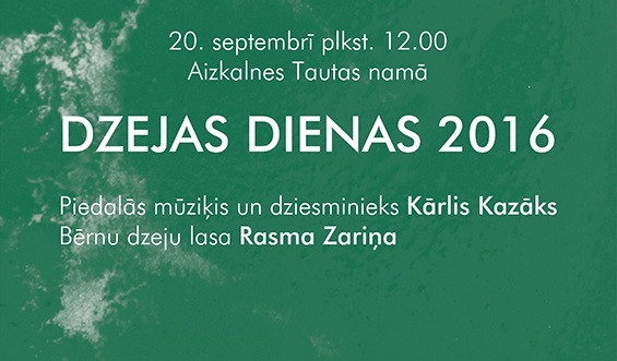 Dzejas dienas Jasmuižā