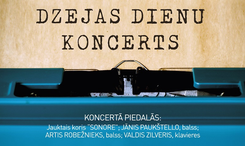 Dzejas dienu koncerts Mazajā ģildē