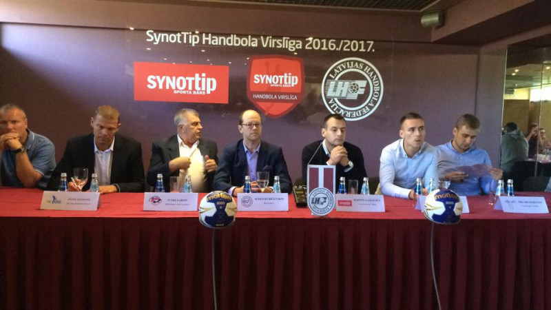 Klubi atklāj ambīcijas pirms SynotTip handbola Virslīgas sezonas