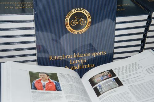 Tapusi grāmata - "Riteņbraukšanas sports Latvijā trīs gadsimtos"