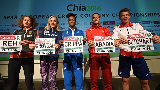 Vieglatlēti startē Eiropas čempionātā krosā