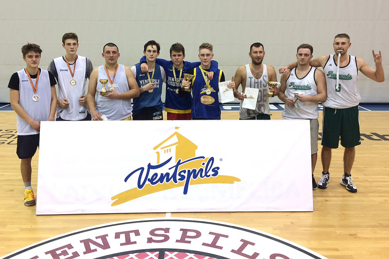 Ventspils 3x3 kausa izcīņā labākie "Three Game" un "Air Kaija"