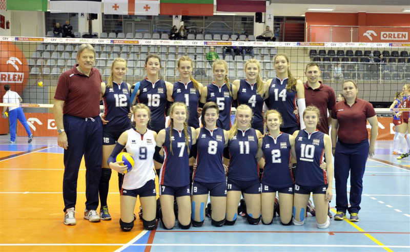 Latvijas U18 izlases volejbolistes uzņems Serbiju, Melnkalni un Ukrainu