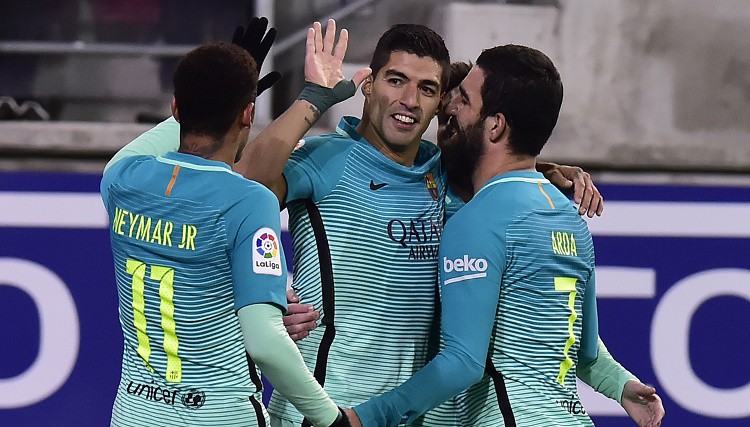 "Barcelona" pirmo apli noslēdz ar uzvaru Eibarā un trešo vietu tabulā