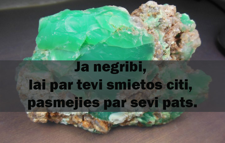 3.februāra dienas akmens- HRIZOPRAZS