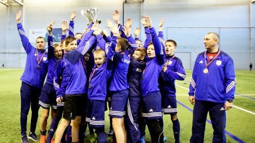 "Daugavpils" puiši iegūst LFF Ziemas kausu U-15 grupā