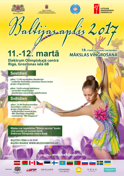 Medaļas sadalītas - sacensības „Baltijas aplis 2017” noslēgušās