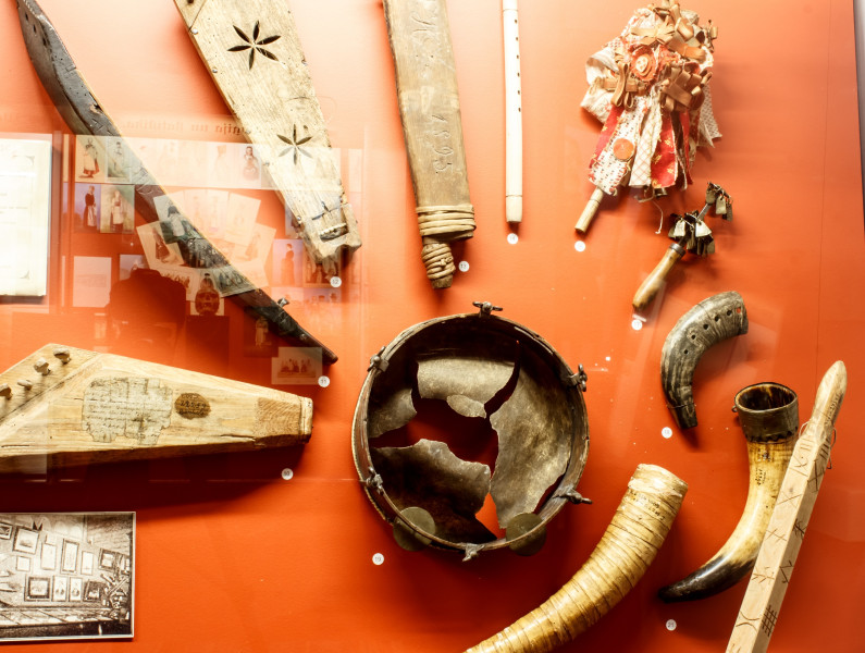 26. martā Latvijas Nacionālajā vēstures muzejā nodarbība bērniem “Tradicionālie mūzikas instrumenti”