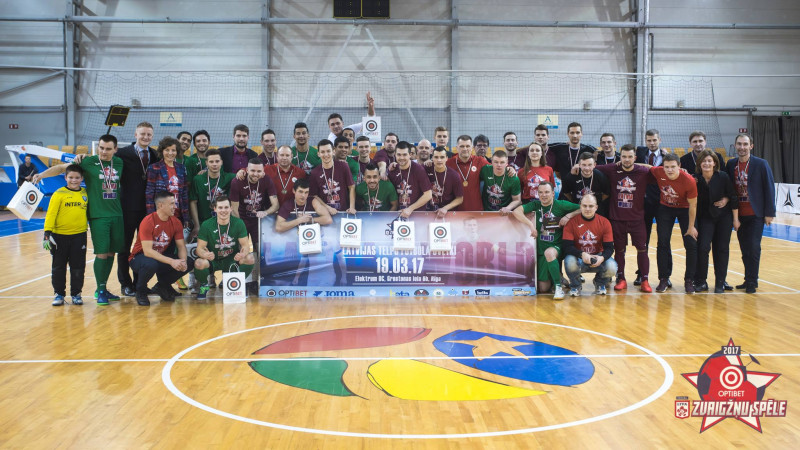 Veiksmīgi aizvadīta Latvijas Telpu futbola diena