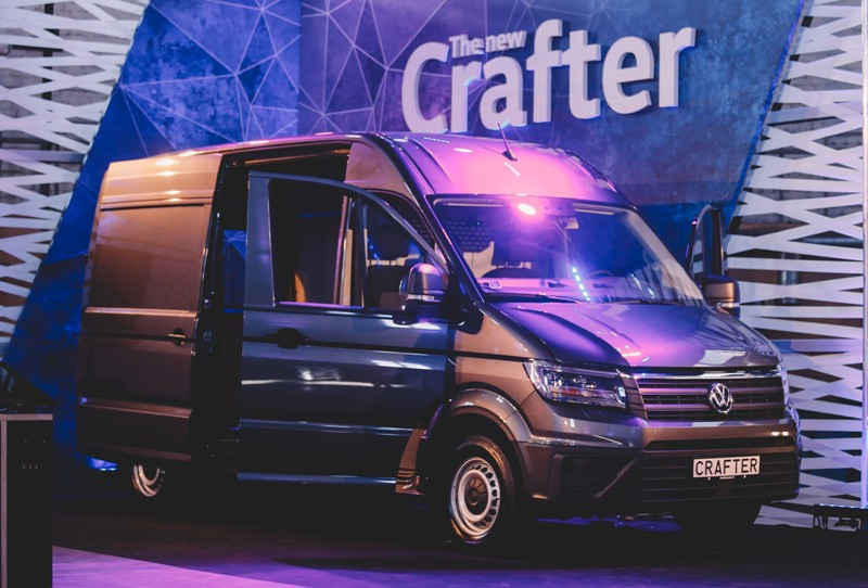 Jaunā Volkswagen Crafter testos izmantoti 700 auto