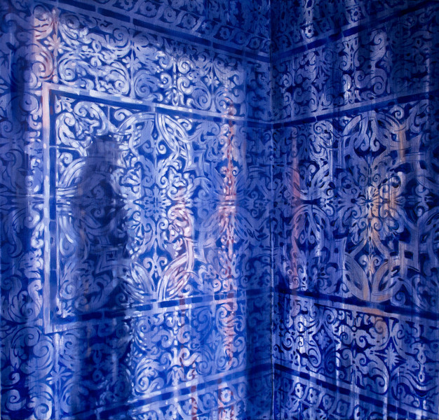 Ditas Lūses glezna ceļos uz Japānu