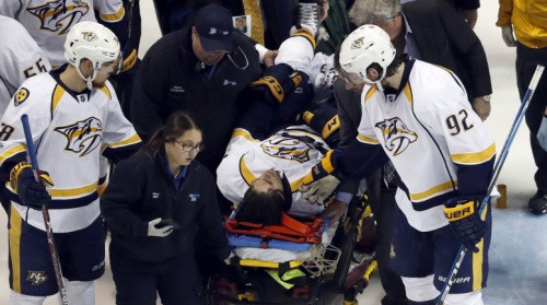"Predators" uzbrucējam Fialam savainojuma dēļ Stenlija kauss noslēdzies