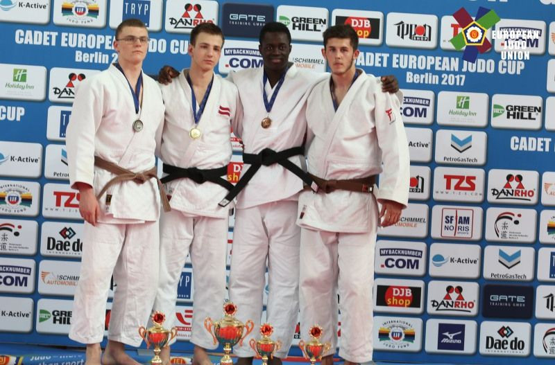 Latvijas džudists Gerkens triumfē Eiropas kausa posmā Berlīnē