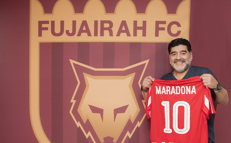 Leģendārais Maradona trenēs Apvienoto Arābu Emirātu otrās līgas klubu