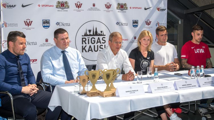 "Rīgas kausos" startēs labākie Latvijas sportisti un sezonas līderis 100m sprintā