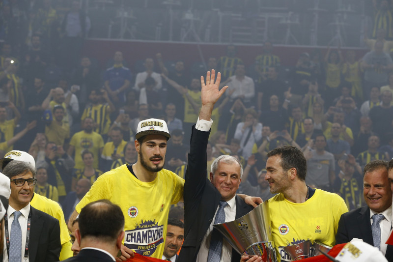 "Fenerbahce" treneris Obradovičs atzīts par labāko Eirolīgā