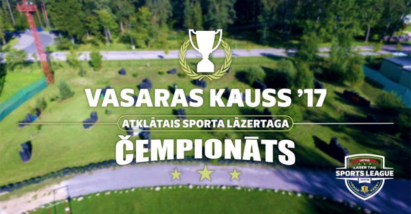 Sporta lāzertaga čempionāts "Vasaras Kauss '17" (1. posms)
