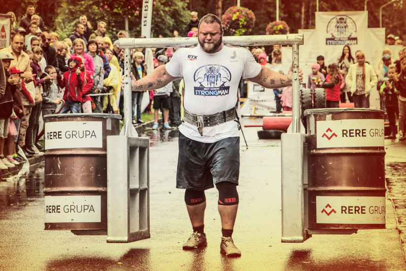 Olainē notiks starptautisks spēkavīru turnīrs "Best Nordic Strongman 2017"