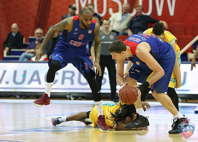 CSKA gūst 58 punktus pirmajā puslaikā un pieveic "Loko"