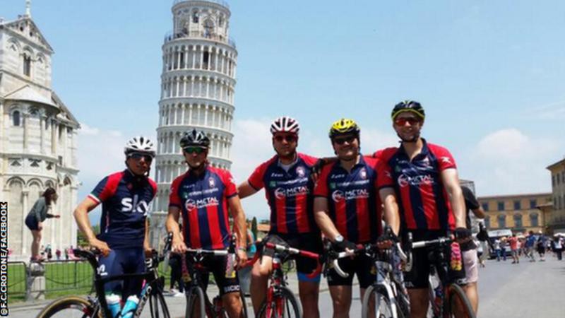 ''Serie A'' treneris tur solījumu un ar velosipēdu nobrauc 1300 km caur Itāliju