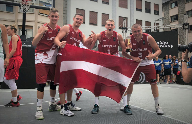 Latvijas 3x3 izlases basketbolisti uzvar Eiropas kausa kvalifikācijas turnīrā