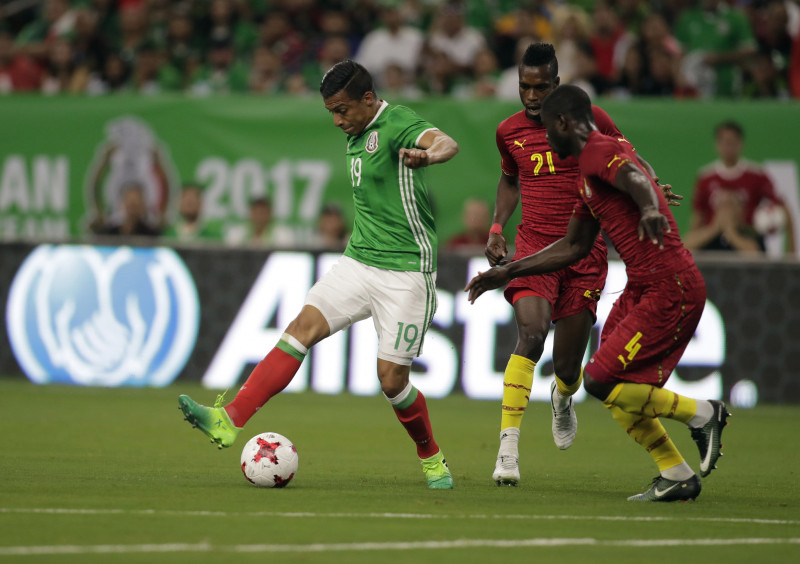 Meksikas B izlase pārbaudes spēlē pirms Zelta kausa pieveic Ganu