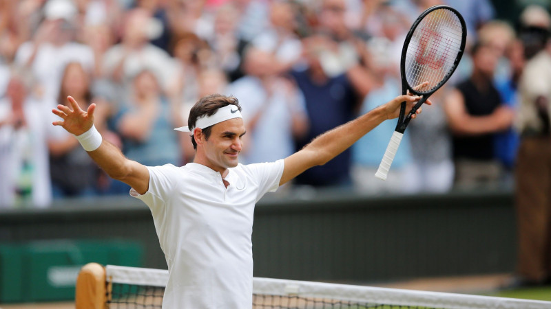 Federers turpina uzvaru sēriju pret Berdihu, nopelna 11. Vimbldonas finālu