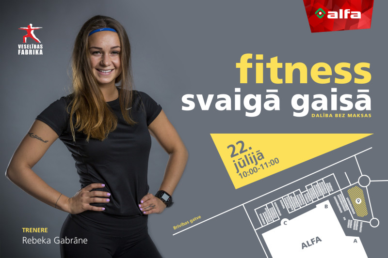 Notiks bezmaksas sporta nodarbības visai ģimenei