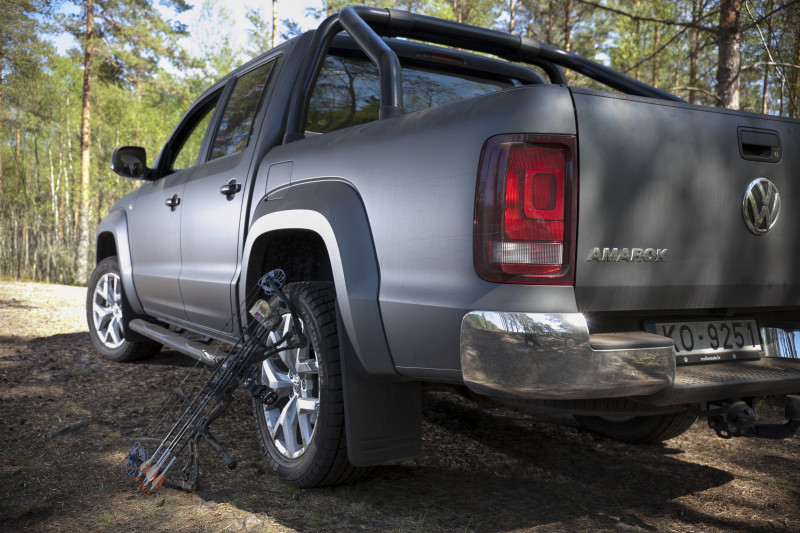 Volkswagen Amarok V6 izmēģināts mednieku piedzīvojumā