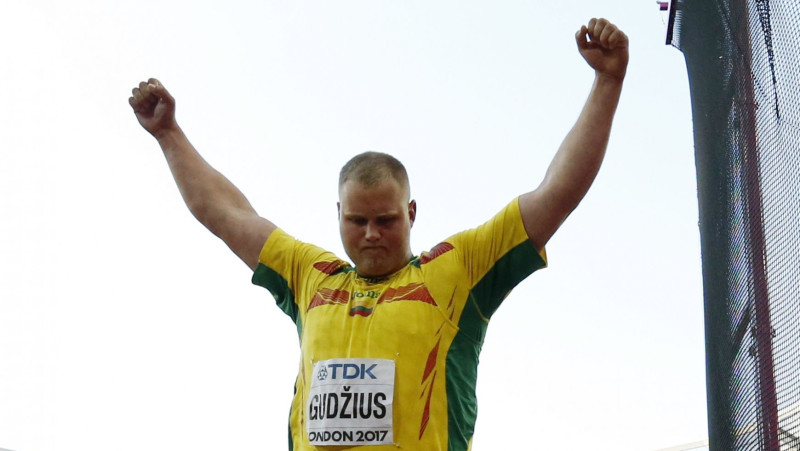 Lietuvas diska metējs Gudžis kļūst par pasaules čempionu