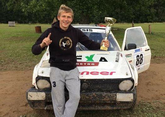 Rihards Dainis priekšlaicīgi kļūst par Latvijas čempionu autokrosā