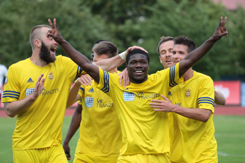 "Ventspils" iesit četrus vārtus un bez žēlastības sarauj gabalos "Spartaku"